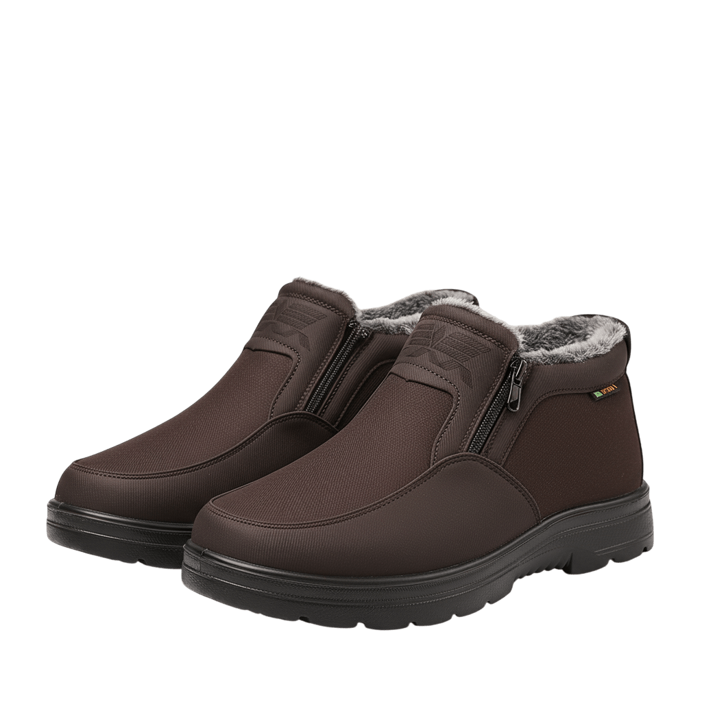 Męskie buty wodoodporne antypoślizgowe zimowe obuwie - Arkadya Outlet - Men Shoes