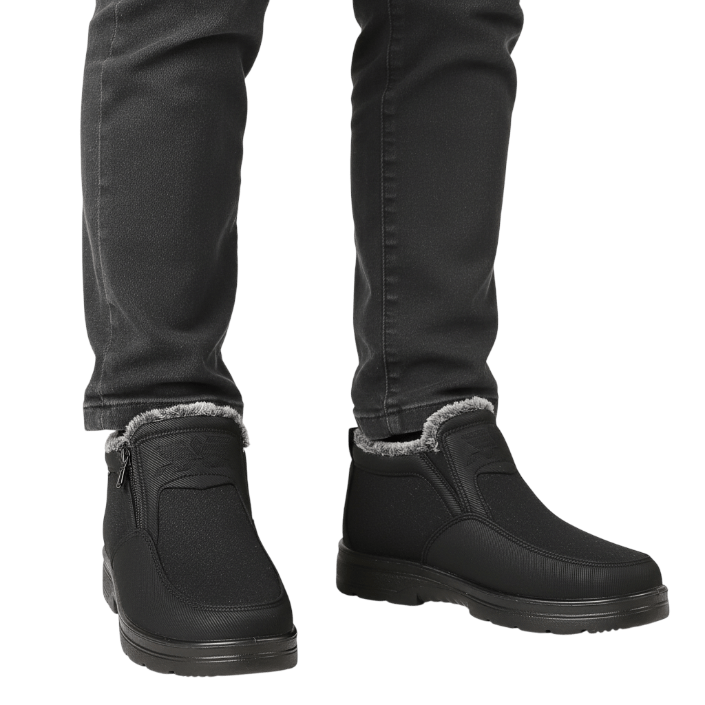 Męskie buty wodoodporne antypoślizgowe zimowe obuwie - Arkadya Outlet - Men Shoes