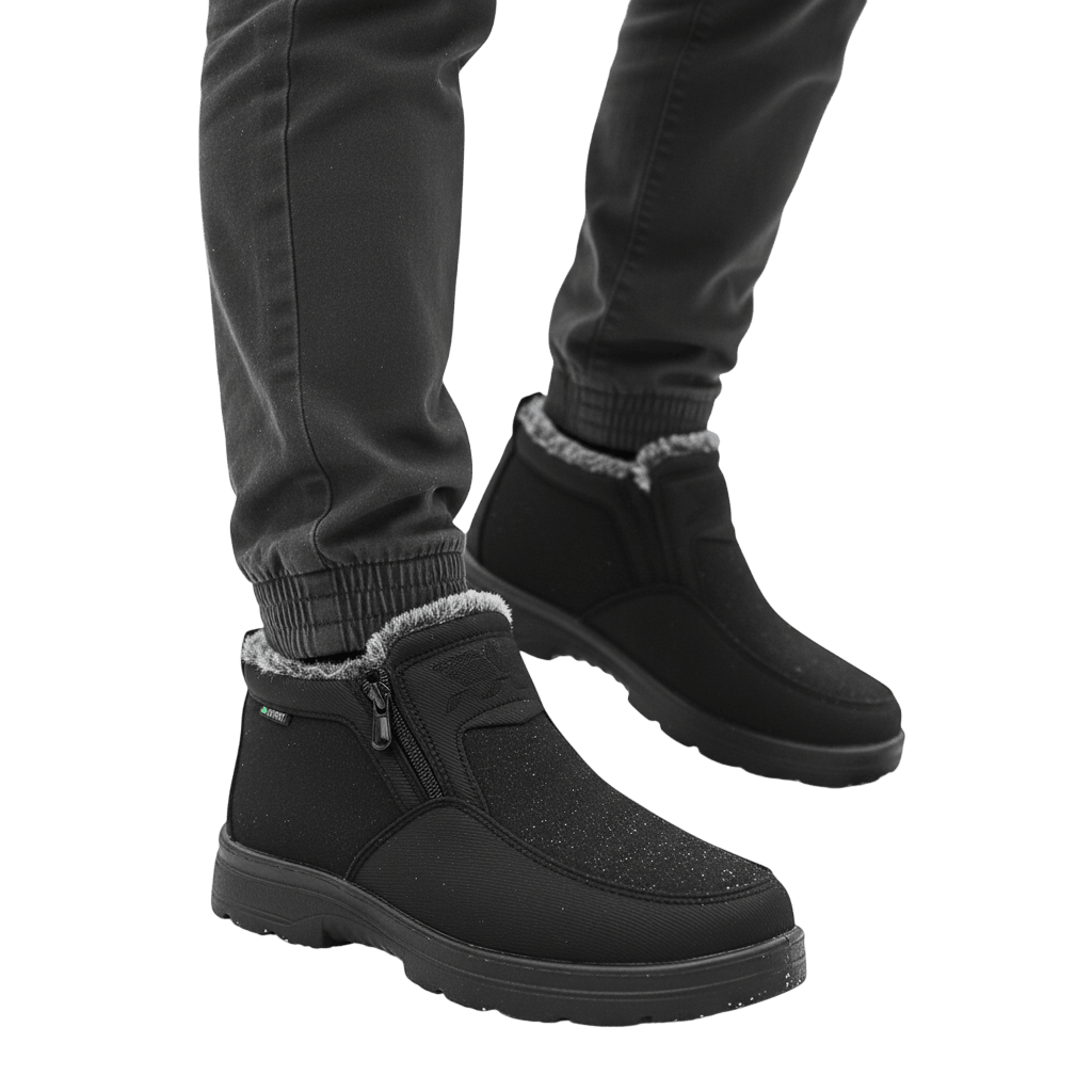 Męskie buty wodoodporne antypoślizgowe zimowe obuwie - Arkadya Outlet - Men Shoes
