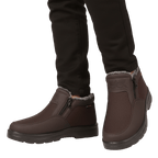 Męskie buty wodoodporne antypoślizgowe zimowe obuwie - Arkadya Outlet - Men Shoes