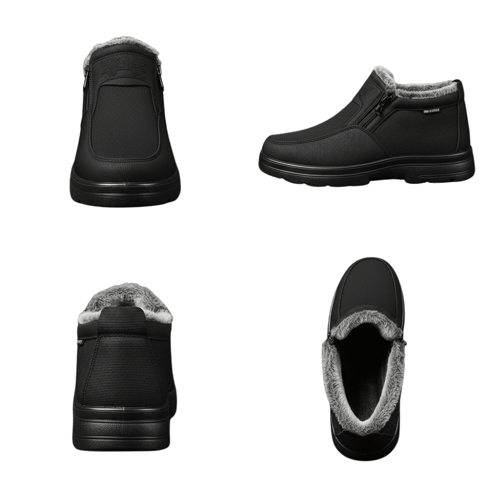 Męskie buty wodoodporne antypoślizgowe zimowe obuwie - Arkadya Outlet - Men Shoes