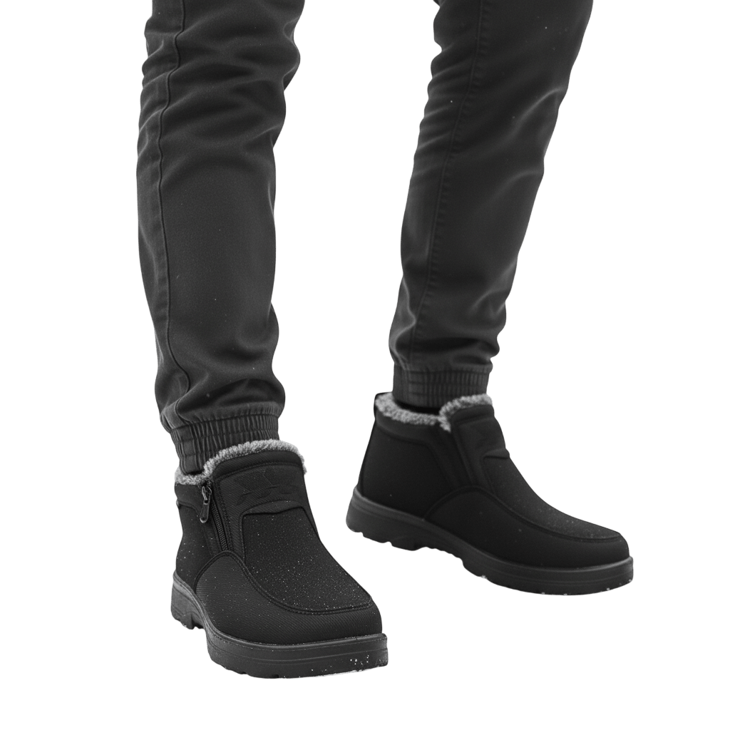 Męskie buty wodoodporne antypoślizgowe zimowe obuwie - Arkadya Outlet - Men Shoes