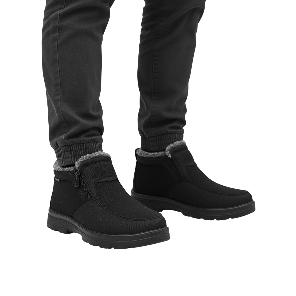 Męskie buty wodoodporne antypoślizgowe zimowe obuwie - Arkadya Outlet - Men Shoes