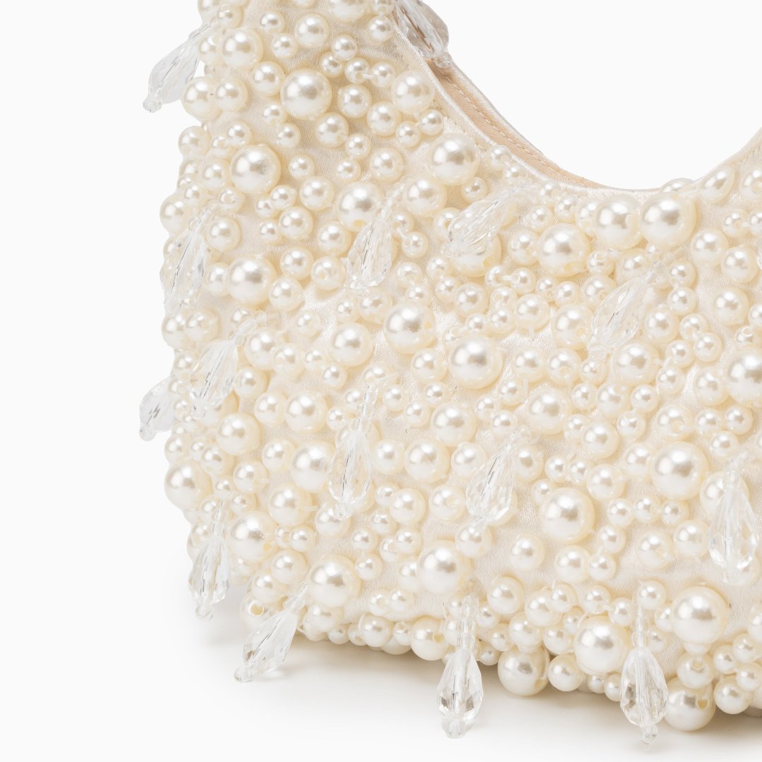 Mini torebka damska – usztywniona, uchwyt górny, magnes - Arkadya Outlet - Women Bag