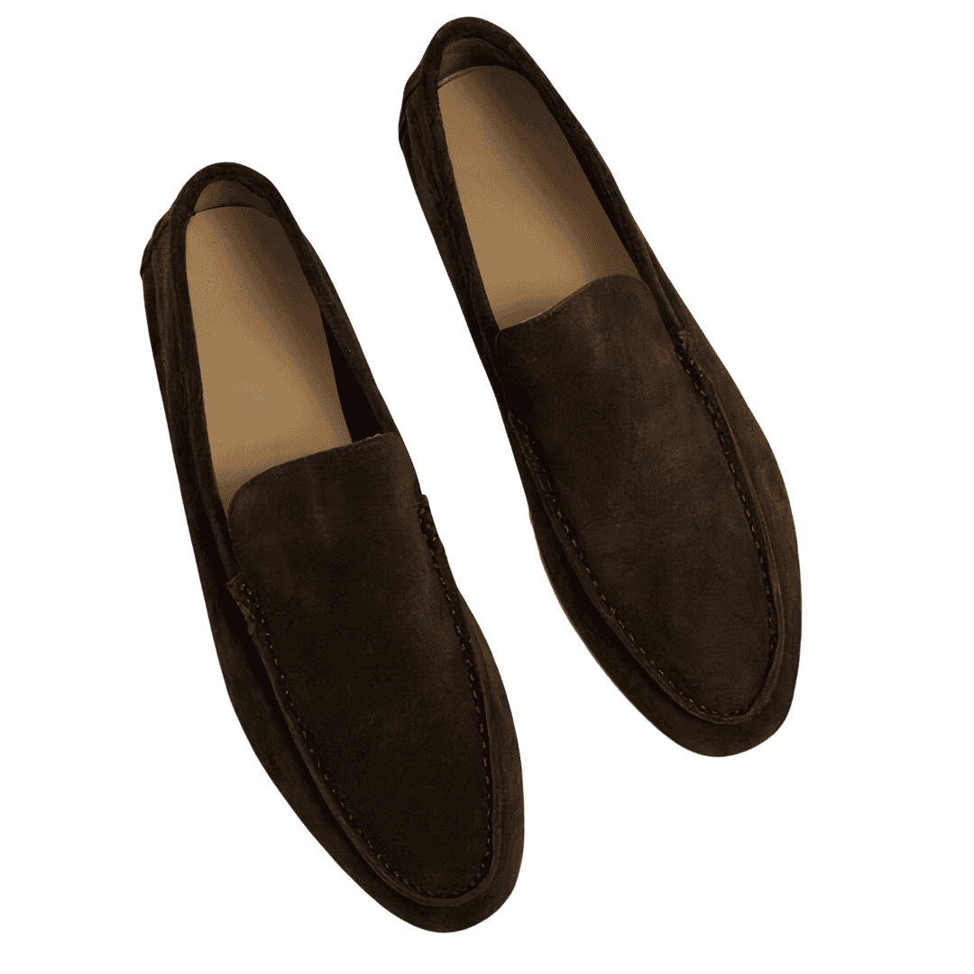 Mokasyny Męskie Wsuwana Lekka Konstrukcja - Arkadya Outlet - Men Shoes