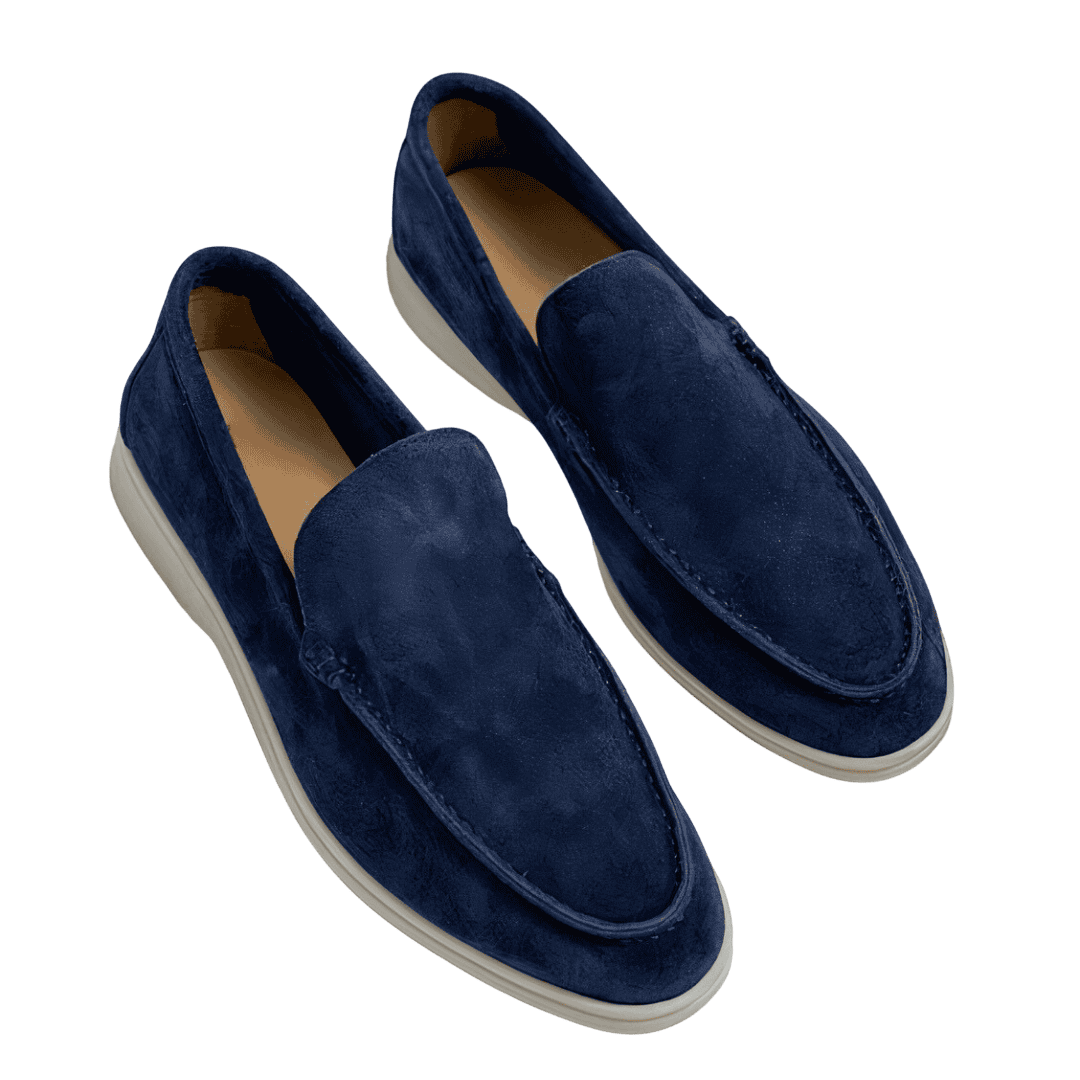 Mokasyny Męskie Wsuwana Lekka Konstrukcja - Arkadya Outlet - Men Shoes