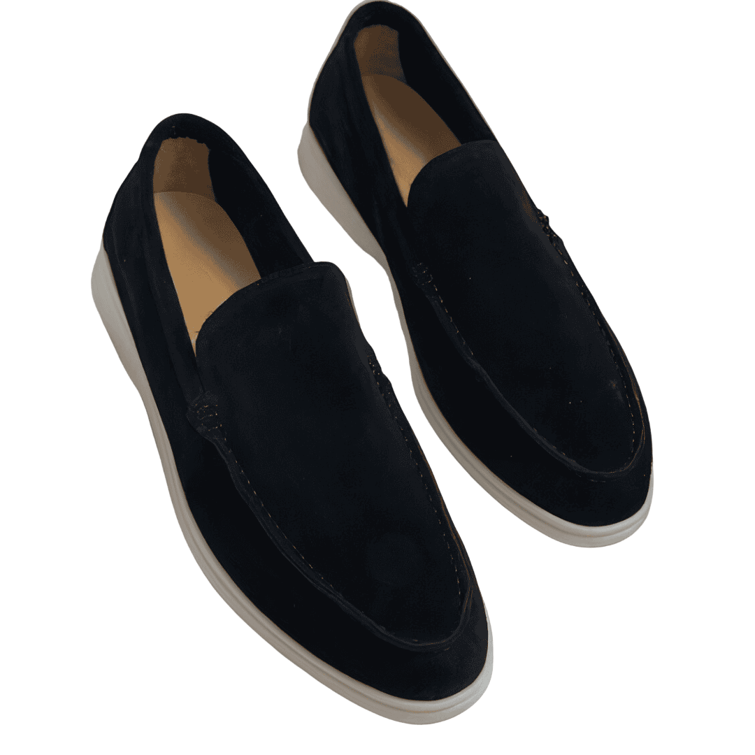 Mokasyny Męskie Wsuwana Lekka Konstrukcja - Arkadya Outlet - Men Shoes