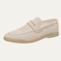 Mokasyny męskie wsuwane – ekoskóra, lekka budowa - Arkadya Outlet - Men Shoes