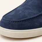 Mokasyny męskie wsuwane – klasyczny fason, niski profil - Arkadya Outlet - Men Shoes