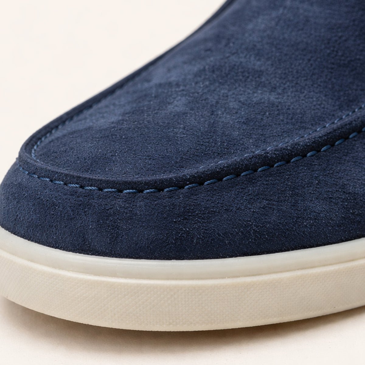 Mokasyny męskie wsuwane – klasyczny fason, niski profil - Arkadya Outlet - Men Shoes