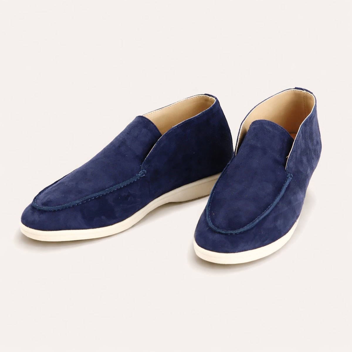 Mokasyny męskie wsuwane – klasyczny fason, niski profil - Arkadya Outlet - Men Shoes
