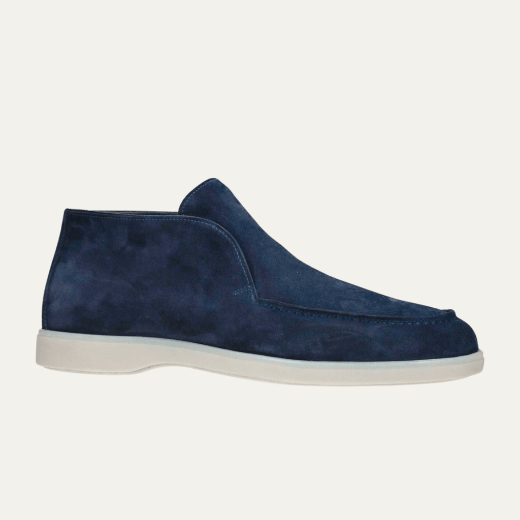 Mokasyny męskie wsuwane – klasyczny fason, niski profil - Arkadya Outlet - Men Shoes