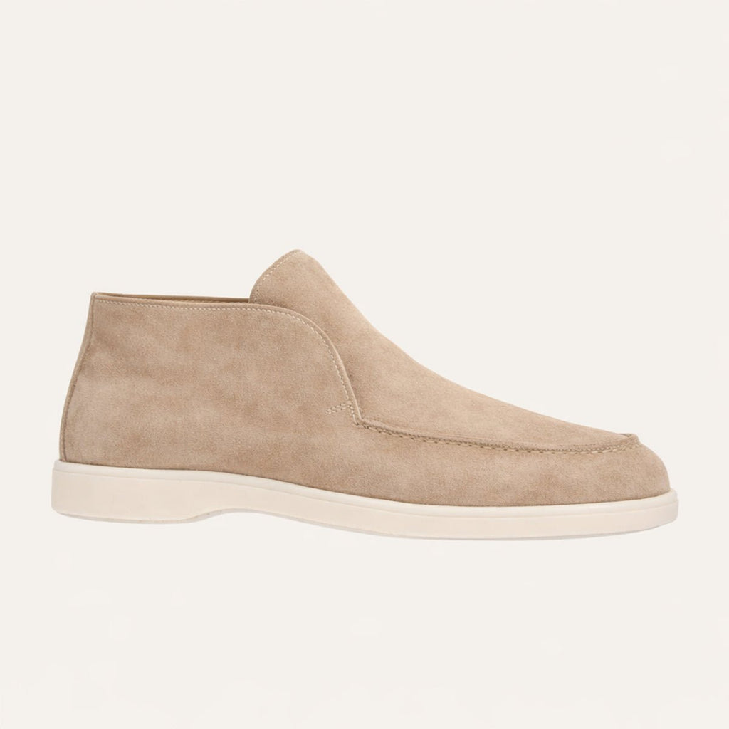 Mokasyny męskie wsuwane – klasyczny fason, niski profil - Arkadya Outlet - Men Shoes