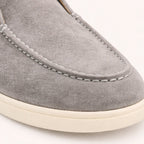 Mokasyny męskie wsuwane – klasyczny krój, niski profil - Arkadya Outlet - Men Shoes