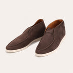 Mokasyny męskie wsuwane – klasyczny krój, niski profil - Arkadya Outlet - Men Shoes