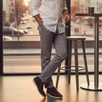 Mokasyny męskie wsuwane – klasyczny krój, niski profil - Arkadya Outlet - Men Shoes