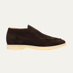 Mokasyny męskie wsuwane – klasyczny krój, niski profil - Arkadya Outlet - Men Shoes