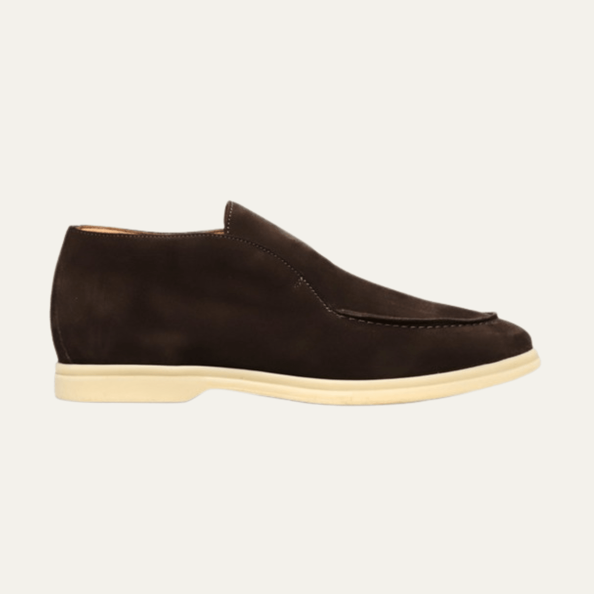Mokasyny męskie wsuwane – klasyczny krój, niski profil - Arkadya Outlet - Men Shoes