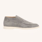 Mokasyny męskie wsuwane – klasyczny krój, niski profil - Arkadya Outlet - Men Shoes