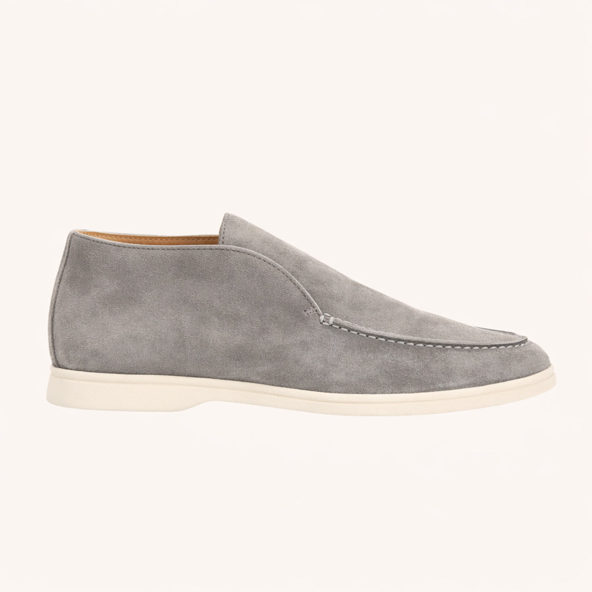 Mokasyny męskie wsuwane – klasyczny krój, niski profil - Arkadya Outlet - Men Shoes