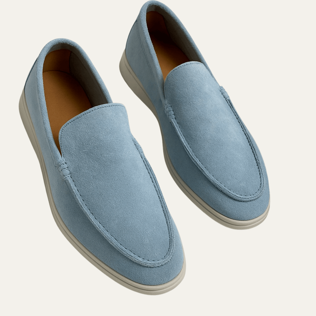 Mokasyny męskie wsuwane – minimalistyczny design - Arkadya Outlet - Men Shoes