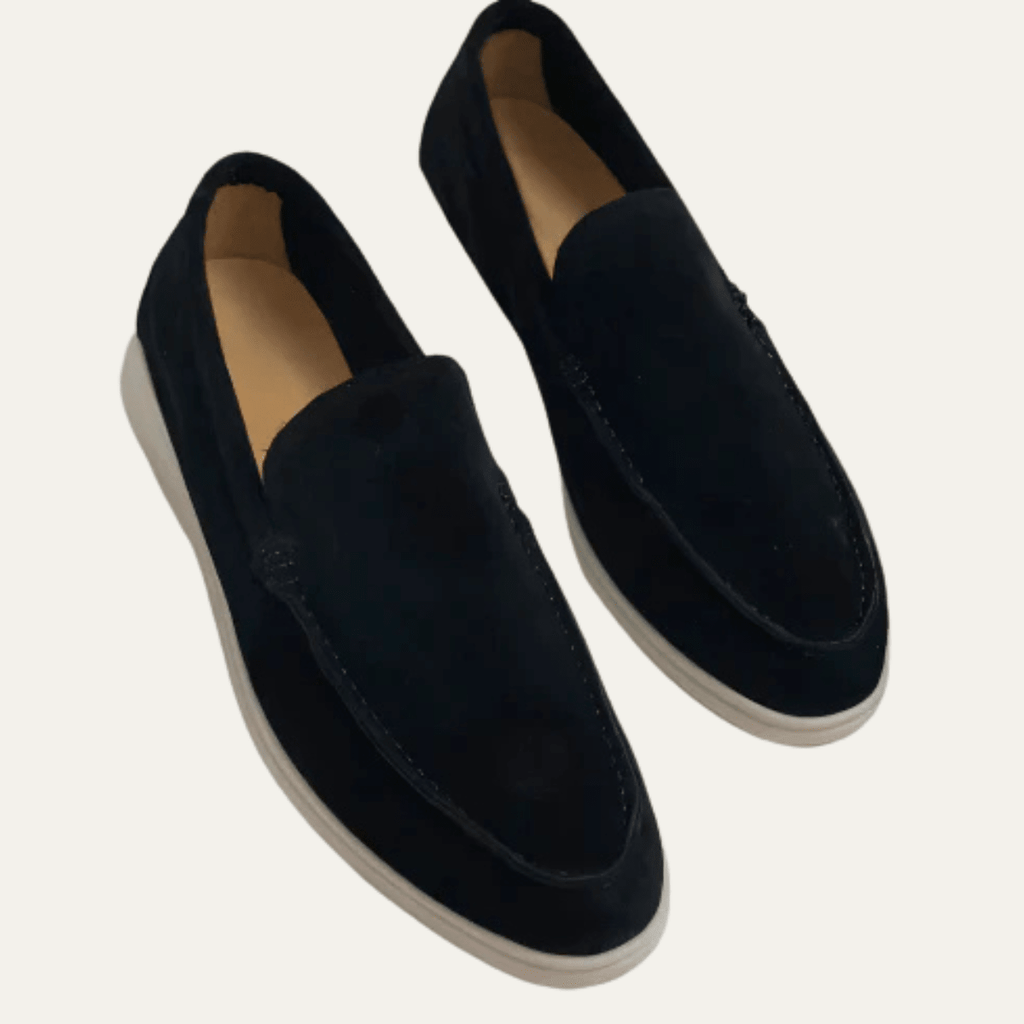 Mokasyny męskie wsuwane – minimalistyczny design - Arkadya Outlet - Men Shoes