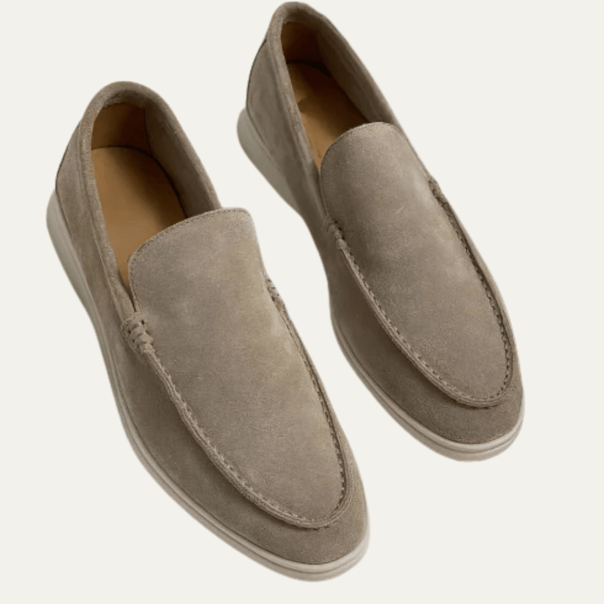 Mokasyny męskie wsuwane – minimalistyczny design - Arkadya Outlet - Men Shoes