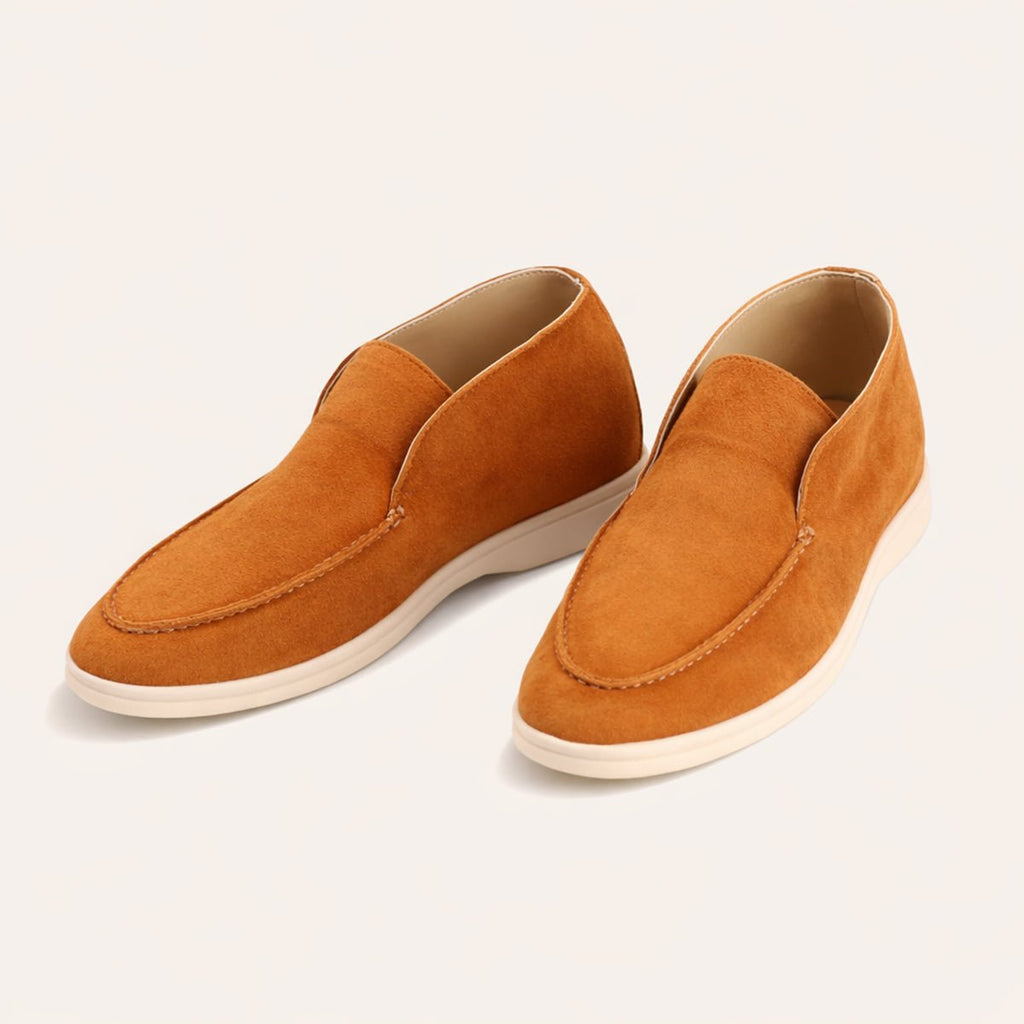 Mokasyny męskie wsuwane – standardowe dopasowanie - Arkadya Outlet - Men Shoes