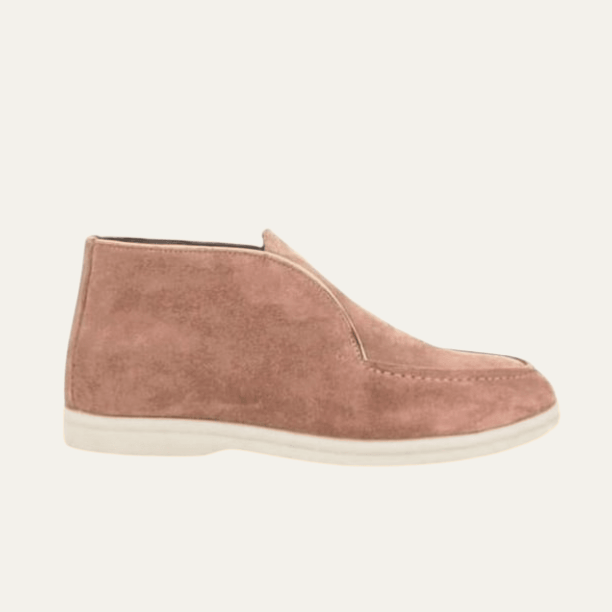 Mokasyny męskie wsuwane – standardowy krój, bez sznurówek - Arkadya Outlet - Men Shoes