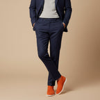 Mokasyny męskie wsuwane – standardowy krój, bez sznurówek - Arkadya Outlet - Men Shoes