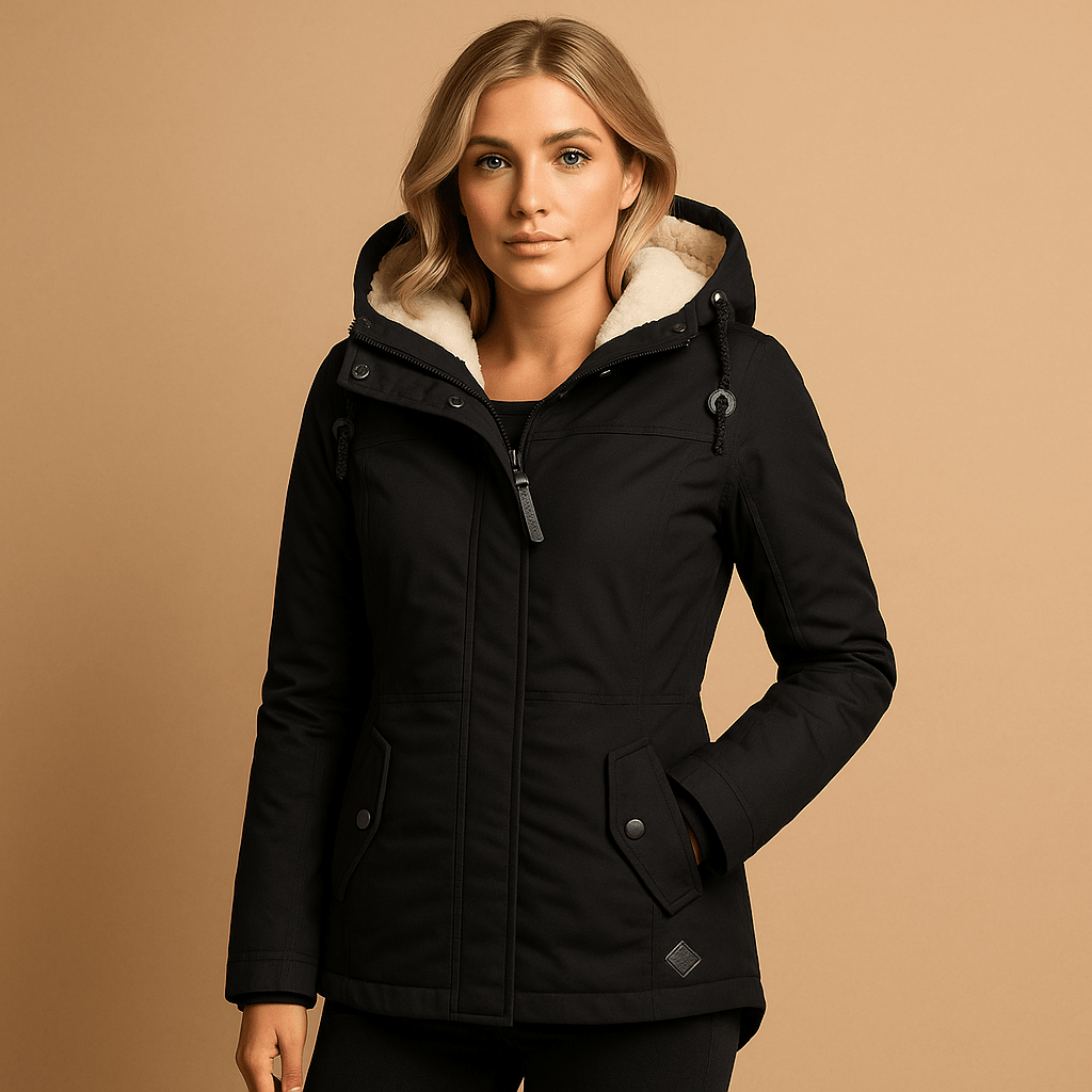 Płaszcz Damski Długi | Dopasowany krój na zimowe warunki - Arkadya Outlet - Coats
