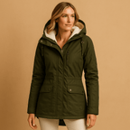 Płaszcz Damski Długi | Dopasowany krój na zimowe warunki - Arkadya Outlet - Coats