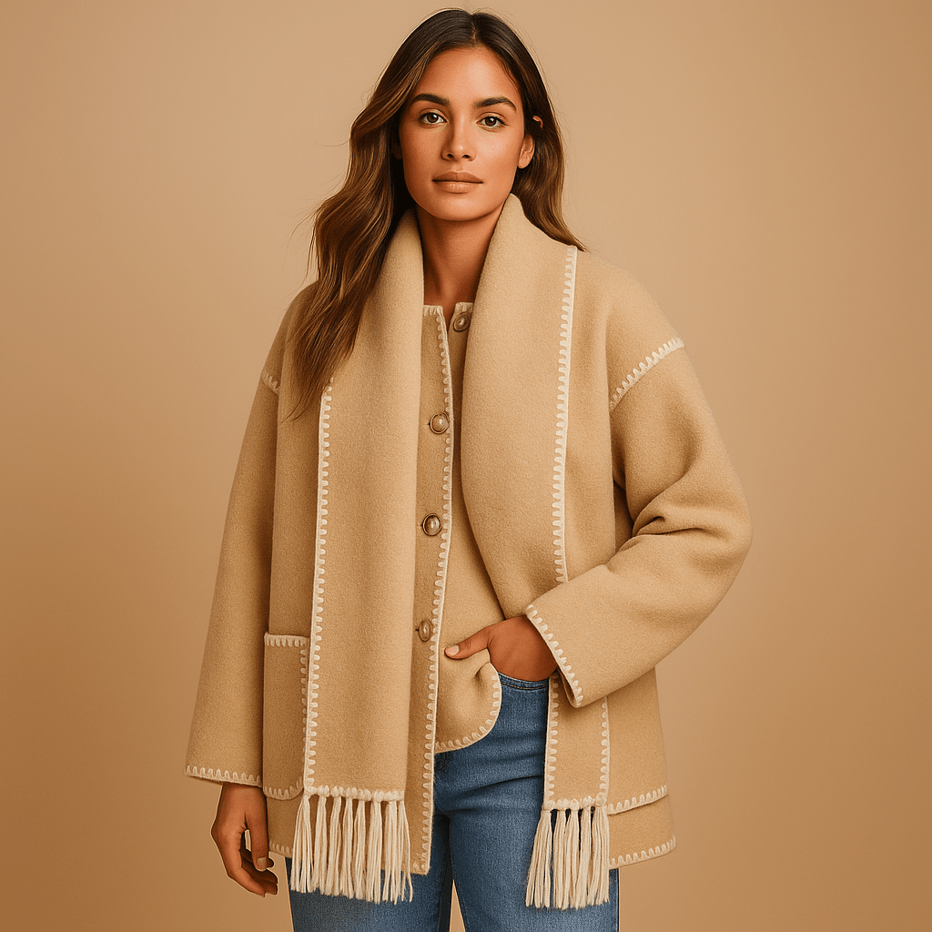 Płaszcz Damski | Dopasowany Krój na Zimowe Dni i Chłodne Wieczory - Arkadya Outlet - Coats