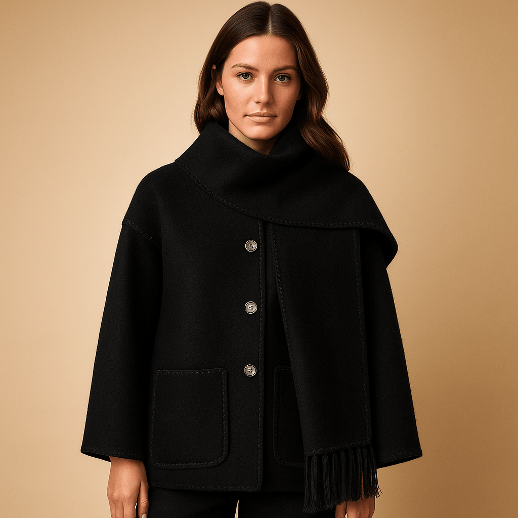 Płaszcz Damski | Dopasowany Krój na Zimowe Dni i Chłodne Wieczory - Arkadya Outlet - Coats