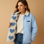 Płaszcz Damski | Dwustronny krój z luźnym dopasowaniem i długimi - Arkadya Outlet - Coats