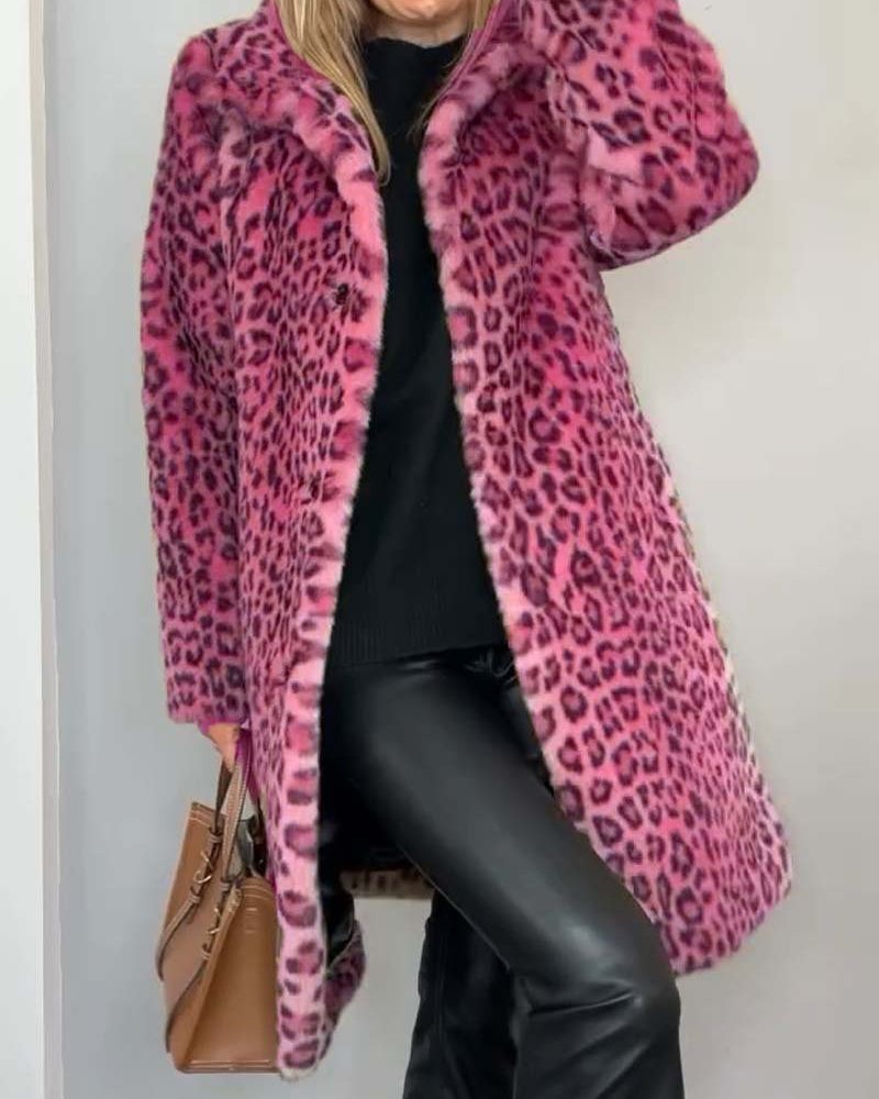 Płaszcz Damski | Krój Oversize z Kołnierzem Wykładanym - Arkadya Outlet - Coats