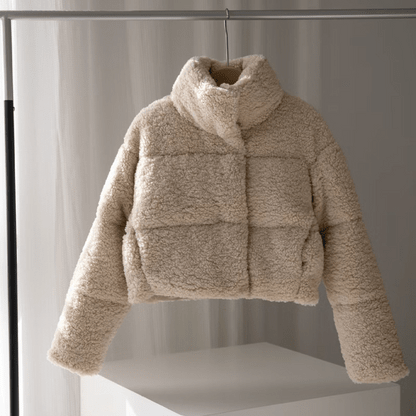 Płaszcz Damski Oversize | Luźny krój z długimi rękawami na zimę - Arkadya Outlet - Coats