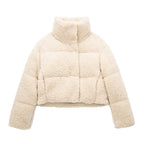 Płaszcz Damski Oversize | Luźny krój z długimi rękawami na zimę - Arkadya Outlet - Coats