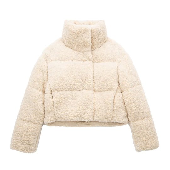 Płaszcz Damski Oversize | Luźny krój z długimi rękawami na zimę - Arkadya Outlet - Coats
