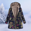 Płaszcz Damski z Kapturem | Regularny krój z zamkiem błyskawicznym - Arkadya Outlet - Coats