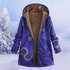 Płaszcz Damski z Kapturem | Regularny krój z zamkiem błyskawicznym - Arkadya Outlet - Coats