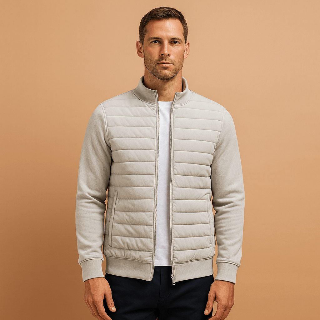 Płaszcz Męski | Wysoki Kołnierz i Dopasowany Krój na Zimę - Arkadya Outlet - Coats