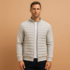 Płaszcz Męski | Wysoki Kołnierz i Dopasowany Krój na Zimę - Arkadya Outlet - Coats