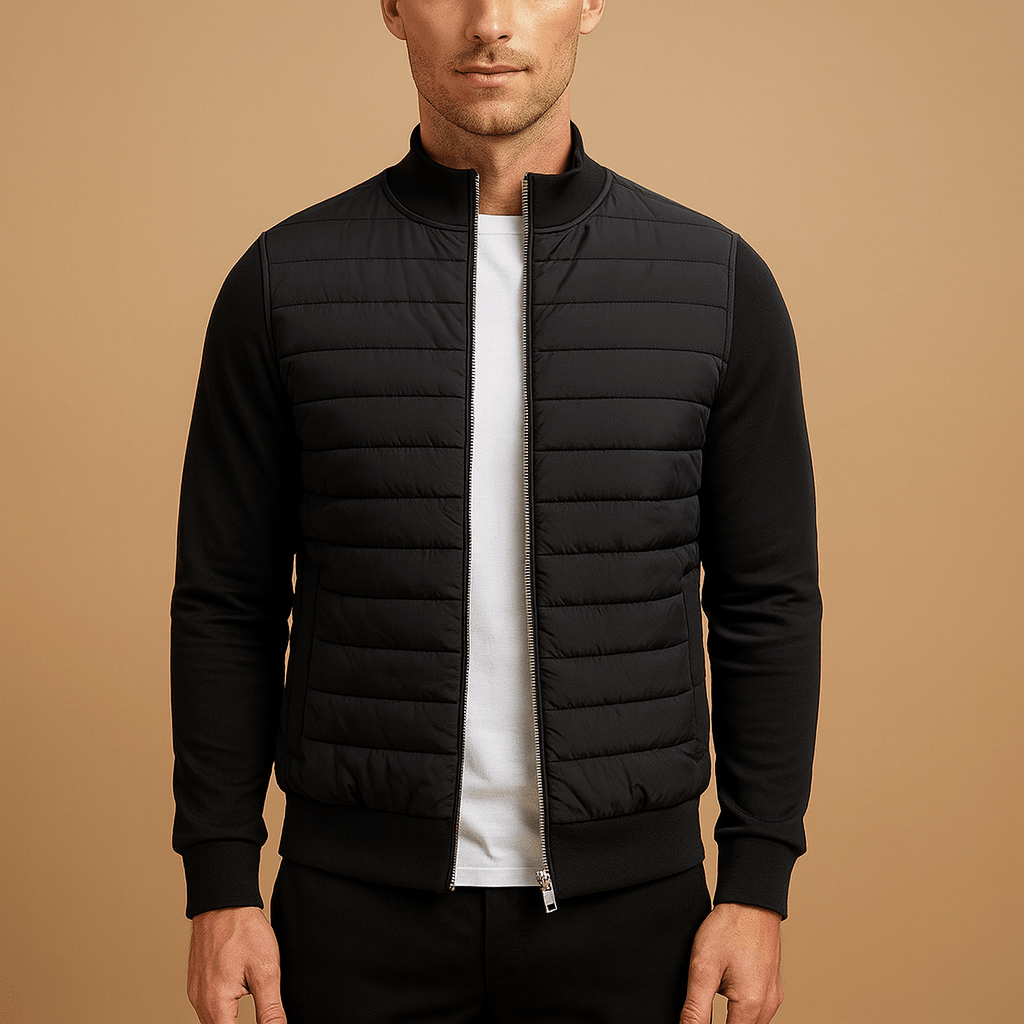Płaszcz Męski | Wysoki Kołnierz i Dopasowany Krój na Zimę - Arkadya Outlet - Coats