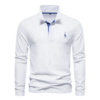 Polo Shirt Męski | Krótki Rękaw z Żebrowanym Kołnierzem - Arkadya Outlet - Shirts