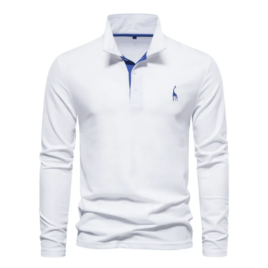 Polo Shirt Męski | Krótki Rękaw z Żebrowanym Kołnierzem - Arkadya Outlet - Shirts