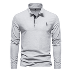 Polo Shirt Męski | Krótki Rękaw z Żebrowanym Kołnierzem - Arkadya Outlet - Shirts