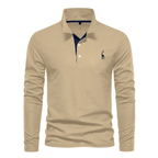 Polo Shirt Męski | Krótki Rękaw z Żebrowanym Kołnierzem - Arkadya Outlet - Shirts
