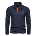 Polo Shirt Męski | Krótki Rękaw z Żebrowanym Kołnierzem - Arkadya Outlet - Shirts
