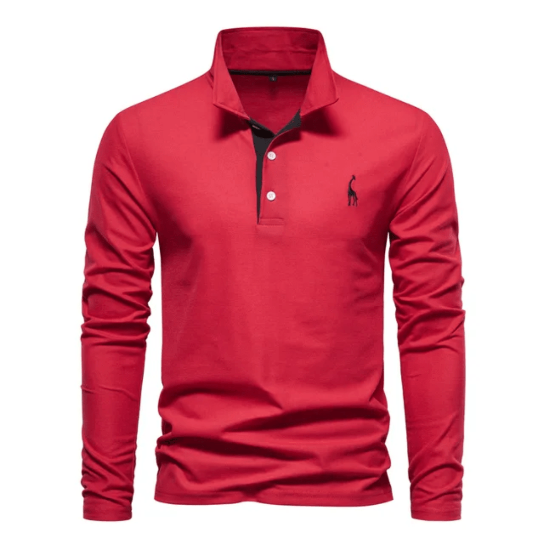 Polo Shirt Męski | Krótki Rękaw z Żebrowanym Kołnierzem - Arkadya Outlet - Shirts